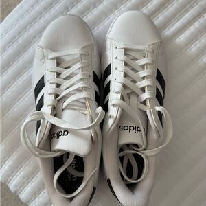 Adidas Classic White with Black